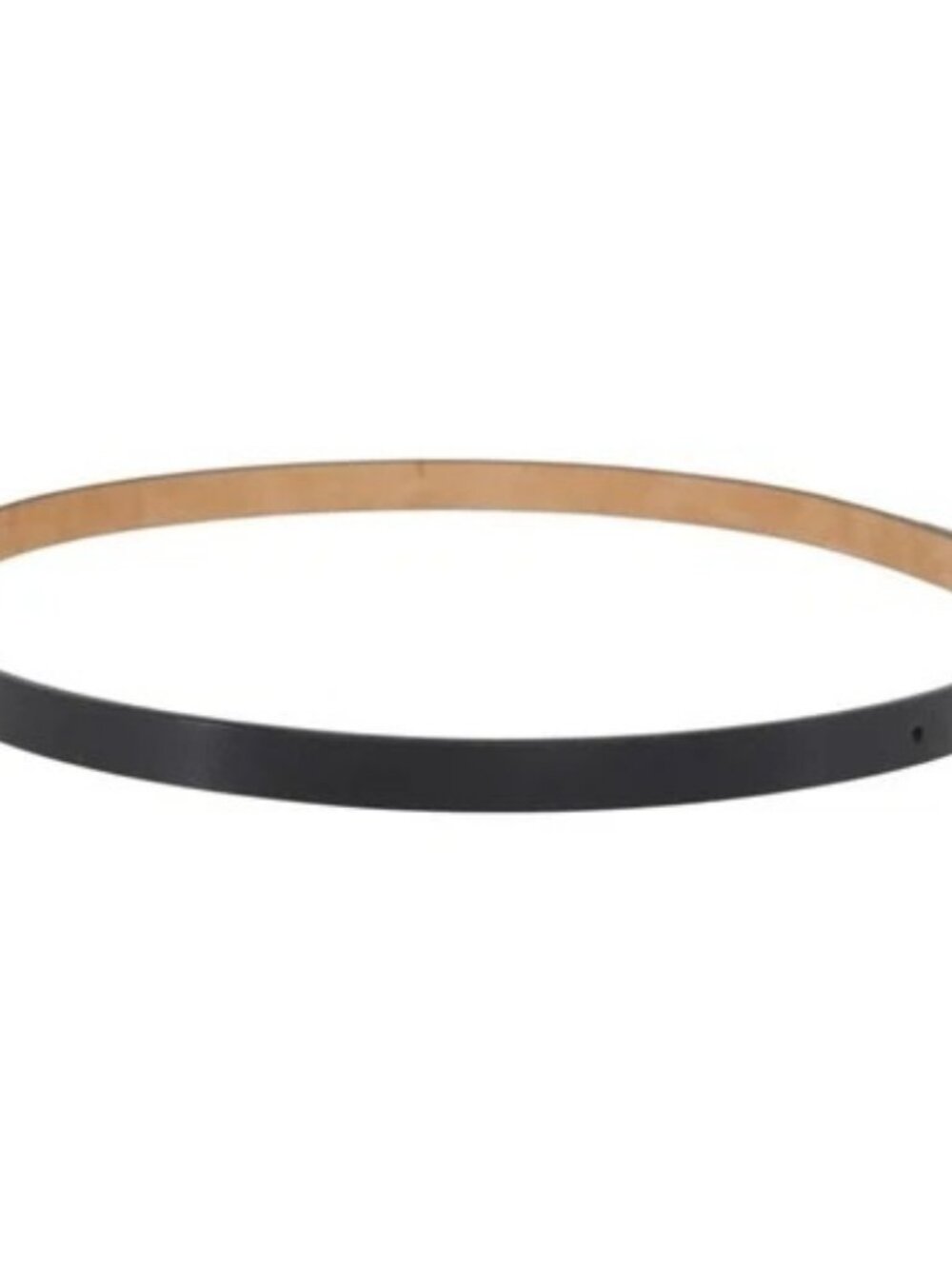 LOUIS VUITTON Ceinture Carre Belt Leather 37"" Black LV Auth ka1715 - Picture 4 of 11